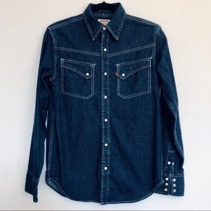 Levi’s Authentic Jeanswear Dark Wash Denim Jacket